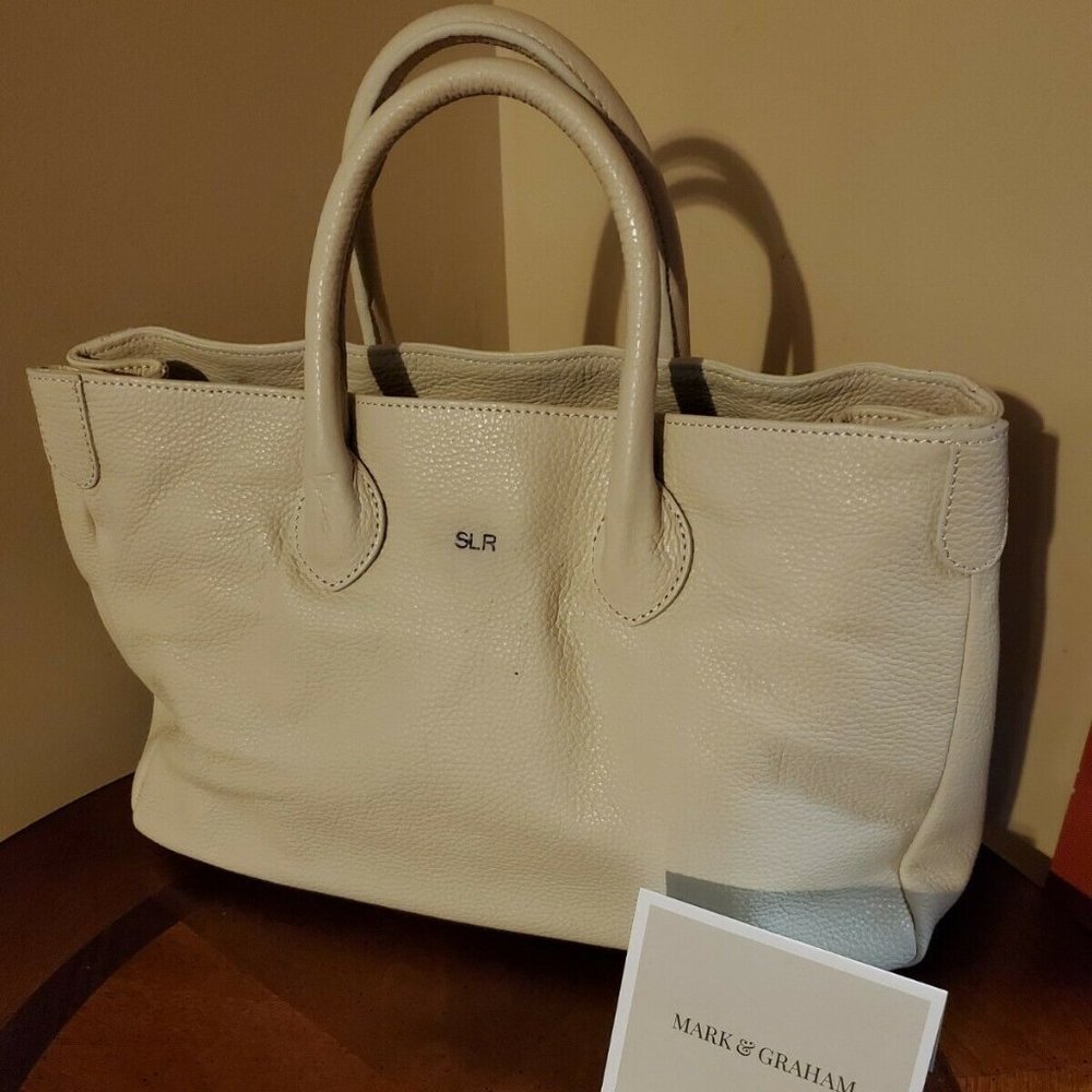 Elisabetta Slouch Handbag ~ Ivory ~ Italian
